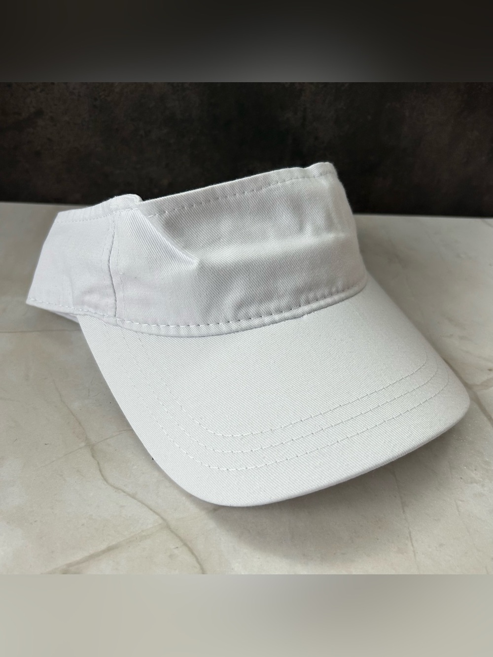 Fahrenheit White Visor Hat